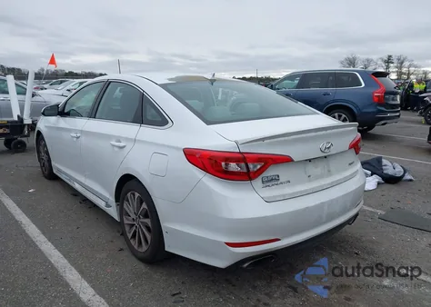 2017 Hyundai Sonata Sport from USA, damaged, VIN 5NPE34AF0HH554225